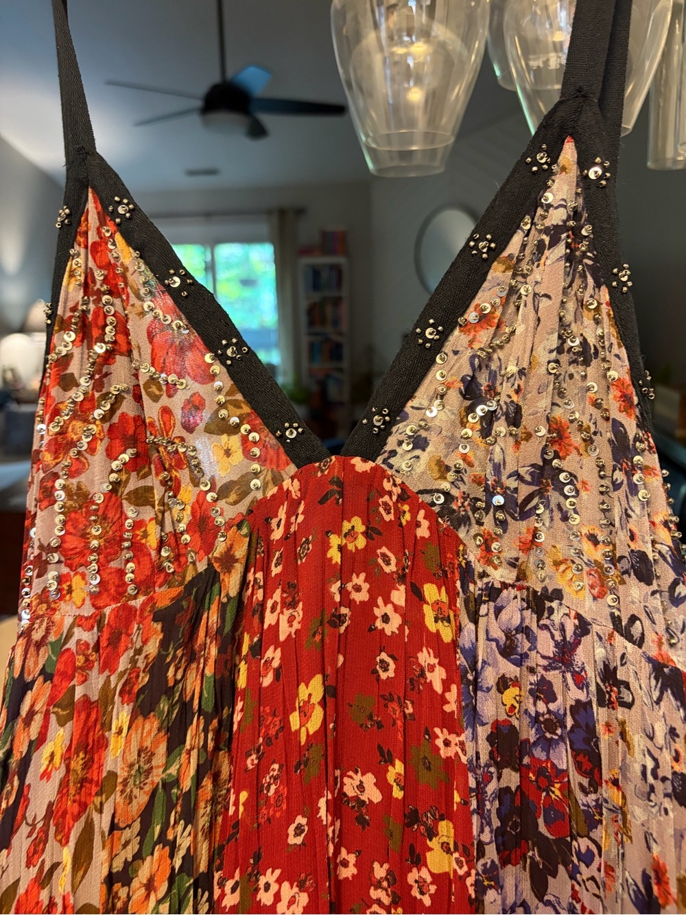 NWT ZARA “ZW COLLECTION FLORAL PRINT MAXI DRESS” - Picture 5 of 8